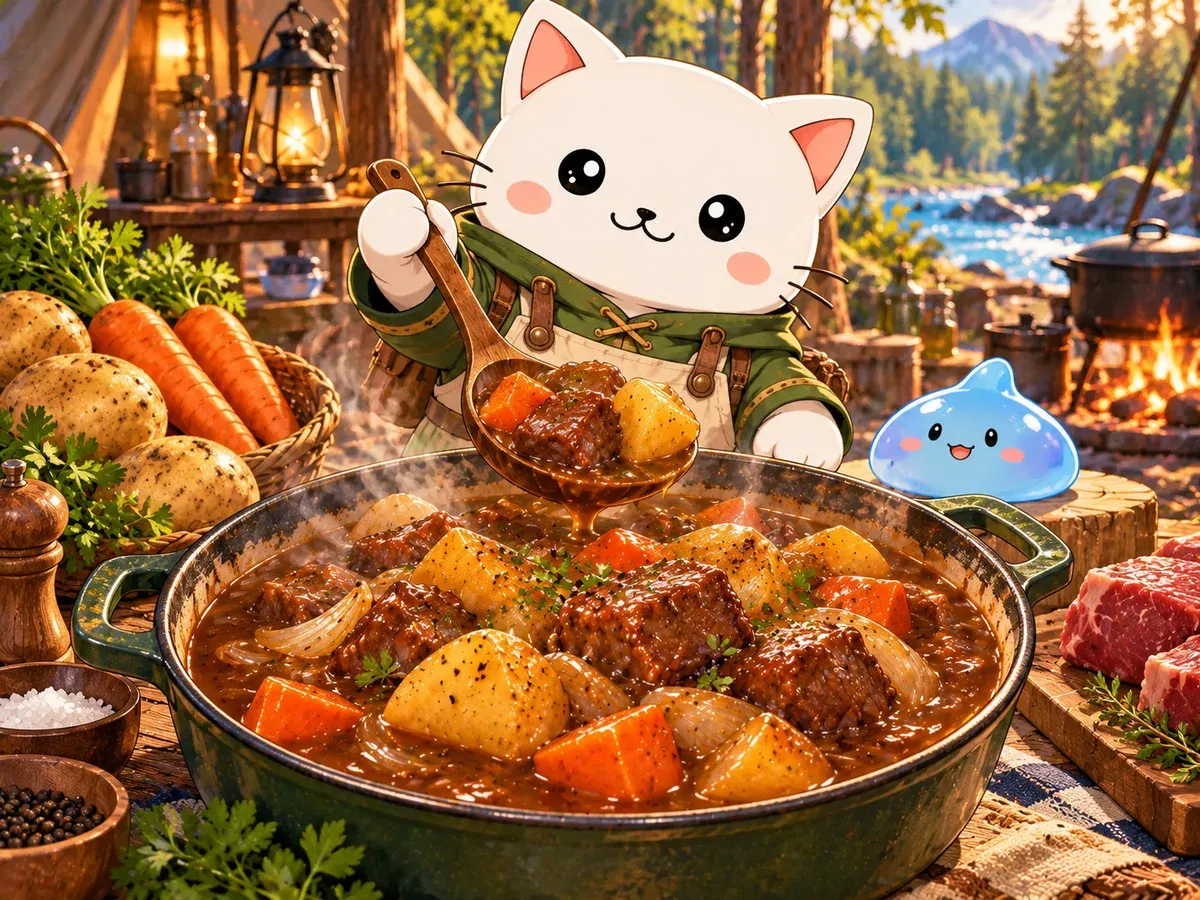 Estofado de wyvern (Campfire Cooking)