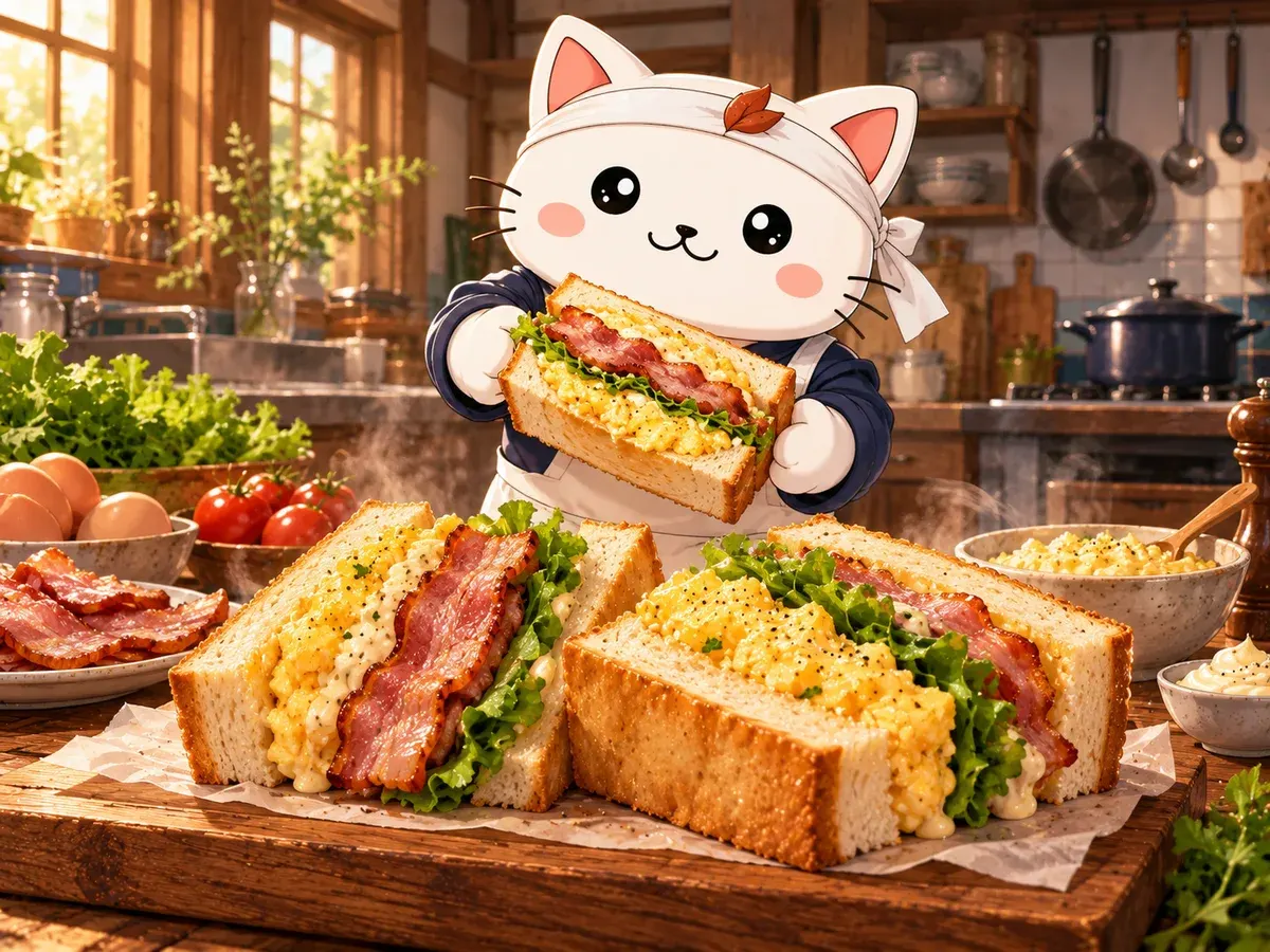 Sándwich de primavera (Emiya Gohan)