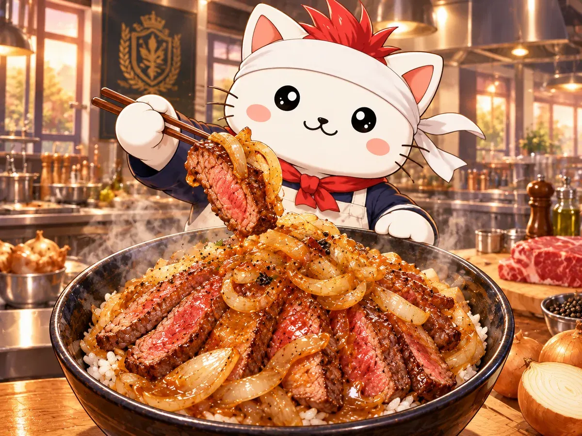 Chaliapin steak don (Food Wars)