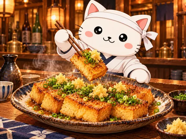 Aburaage de la taberna (Isekai Izakaya Nobu)