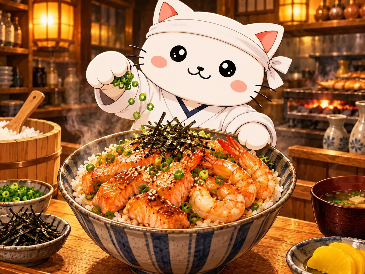 Kaisendon casero (Isekai Izakaya Nobu)