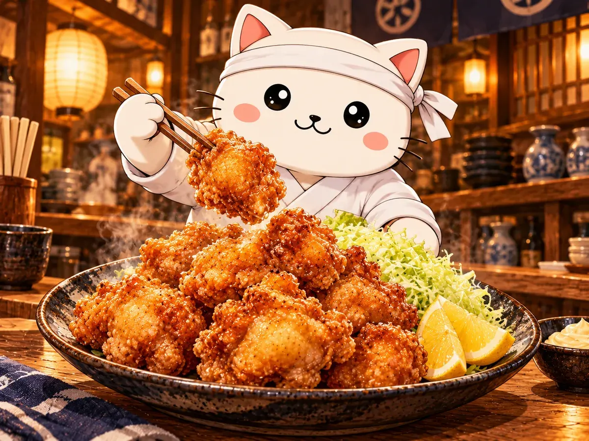 Karaage de la taberna (Isekai Izakaya Nobu)