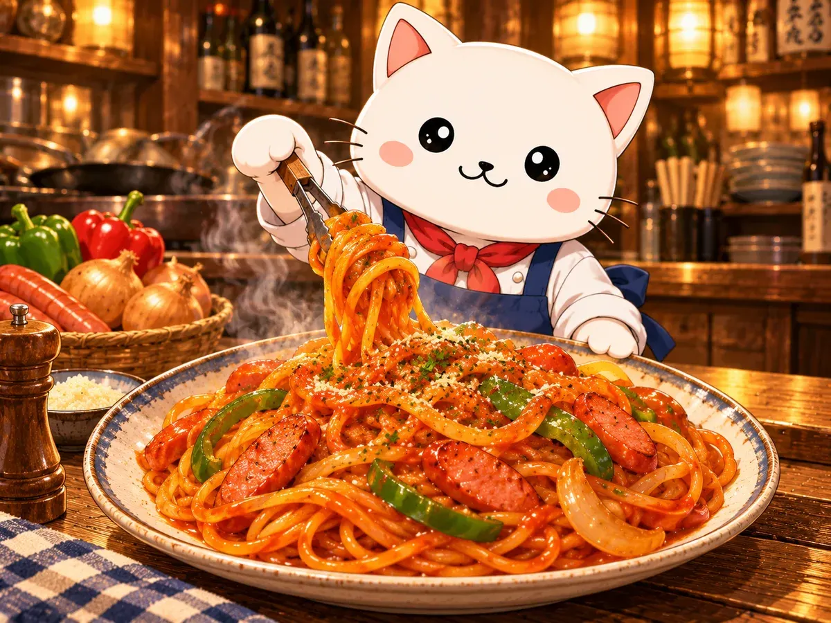 Napolitan de la camarera (Isekai Izakaya Nobu)