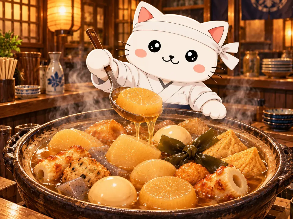Oden de la taberna (Isekai Izakaya Nobu)