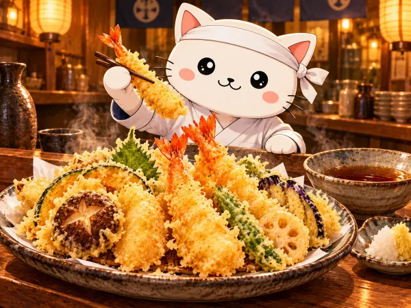 Tempura de verano (Isekai Izakaya Nobu)