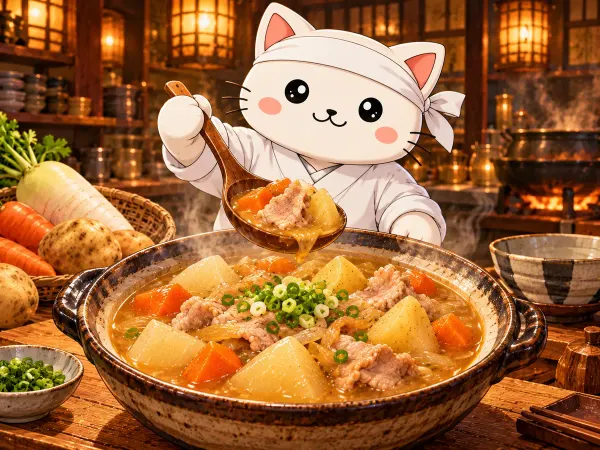 Tonjiru después del trabajo (Isekai Izakaya Nobu)