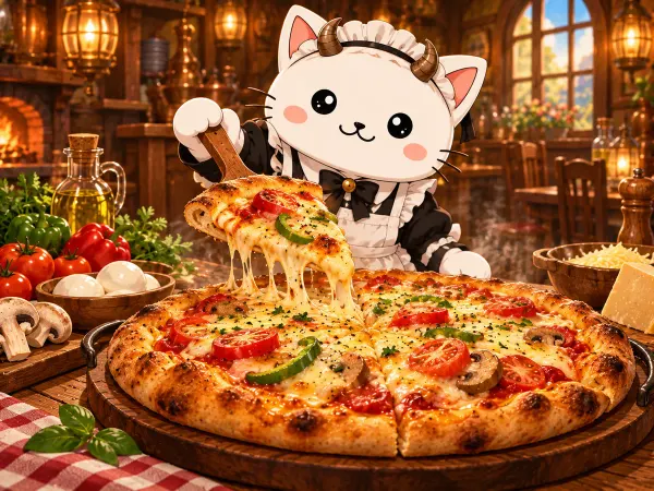 Pizza de la puerta mágica (Restaurant to Another World)