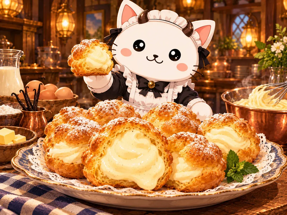 Profiteroles de la puerta mágica (Restaurant to Another World)