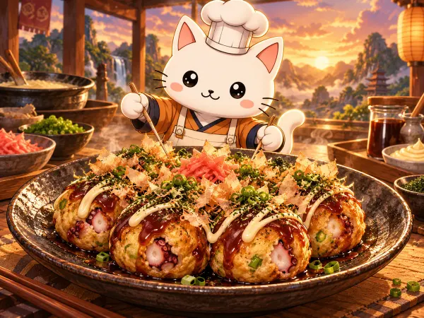 Takoyaki de Beerus (Dragon Ball Super)