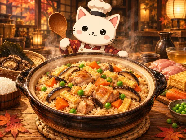 Takikomi gohan de Gyomei (Demon Slayer)