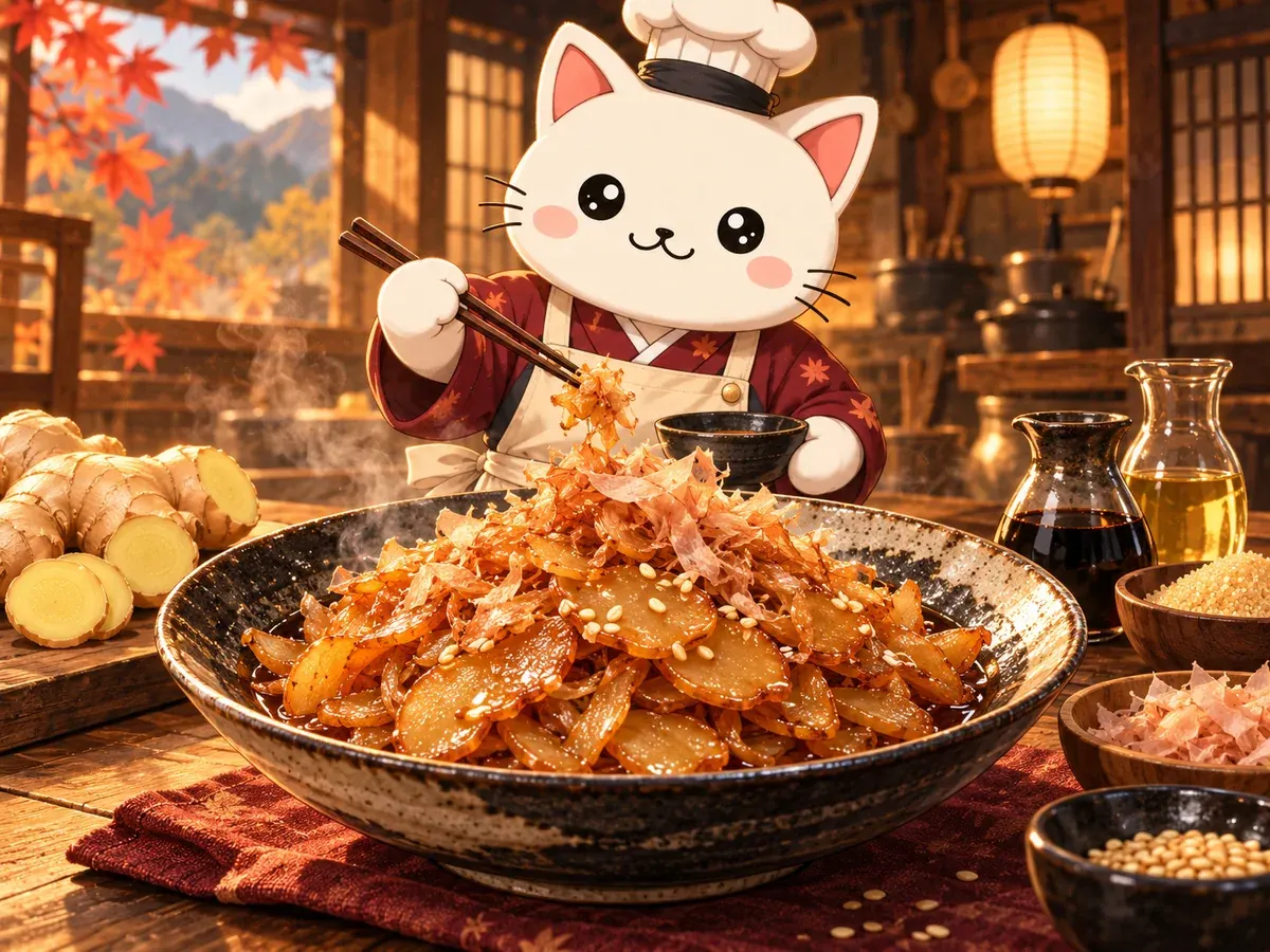 Tsukudani de jengibre de Shinobu (Demon Slayer)