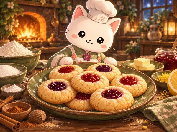 Galletas de mermelada de Marnie (Ghibli)