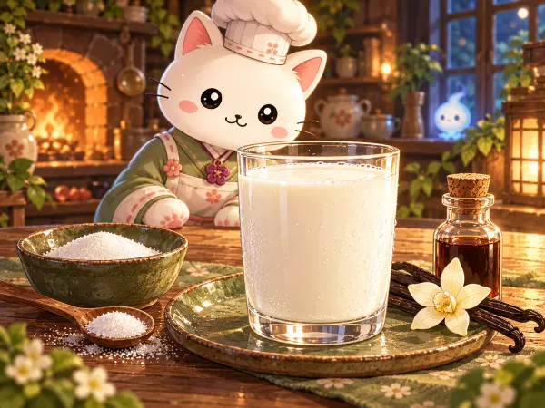 Vaso de leche de Ghibli