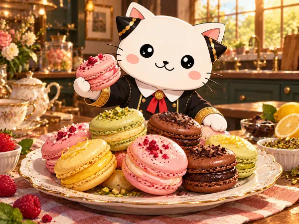 Macarons de la academia (Spy × Family)
