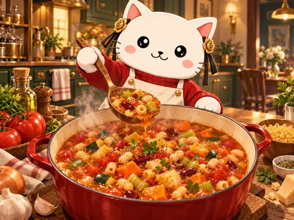 Minestrone de la clase de cocina (Spy × Family)