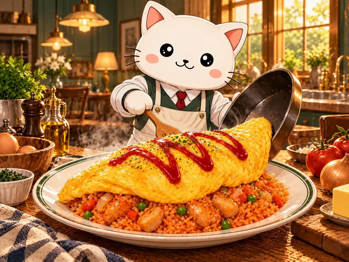 Omurice de disculpa (Spy × Family)
