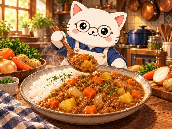 Curry seco familiar (Sweetness & Lightning)