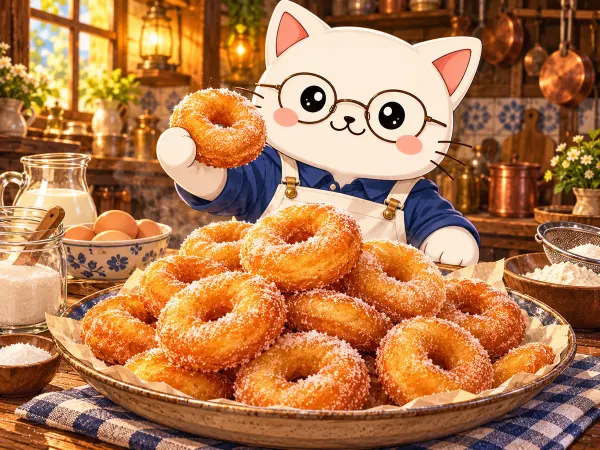 Donuts de merienda (Sweetness & Lightning)